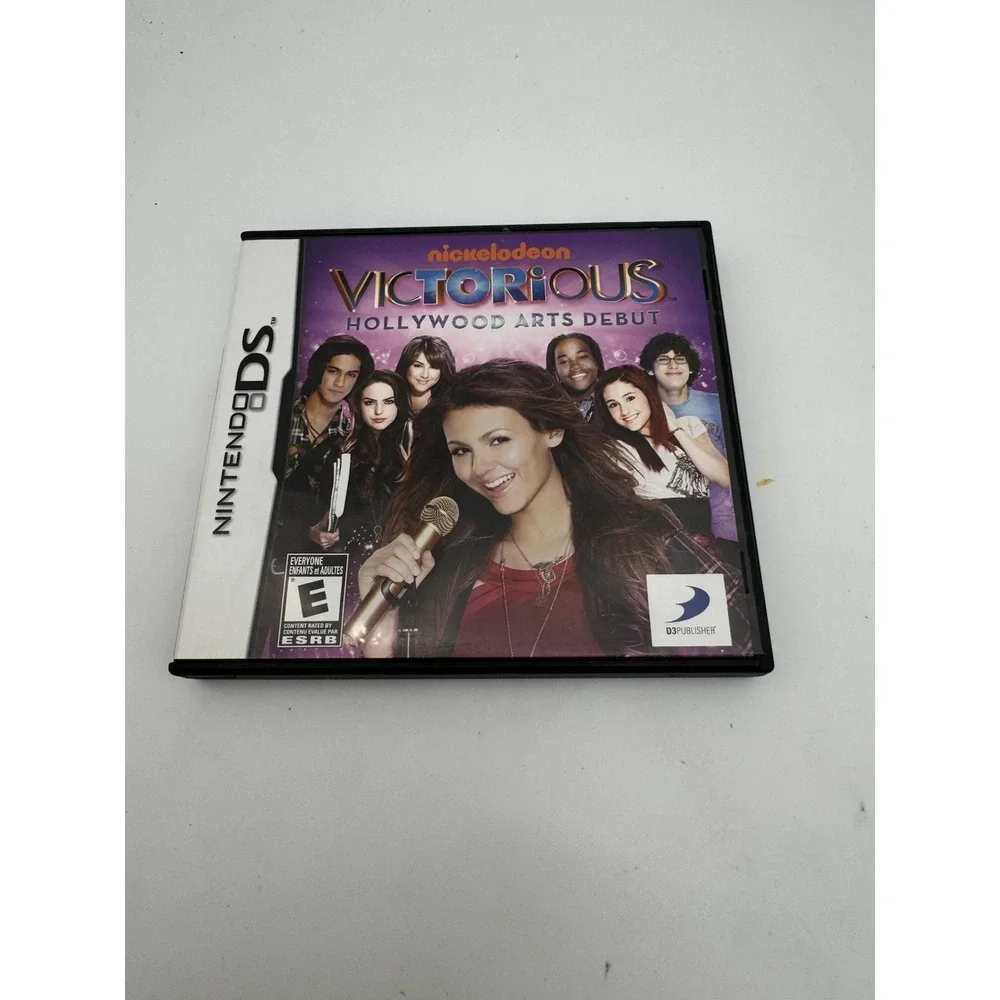 Victorious: Hollywood Arts Debut - Nintendo DS Case and Manual Only. No Game